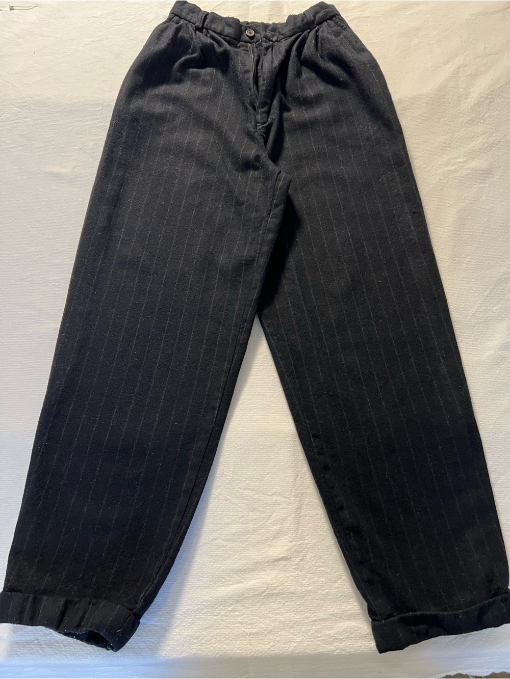 Ralph Lauren Black Pinstripe Trousers